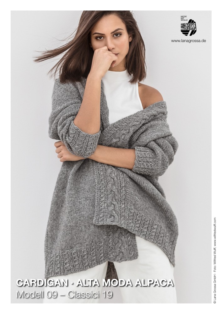 Cardigan Alta Moda Alpaca Modell 09 – Classici 19