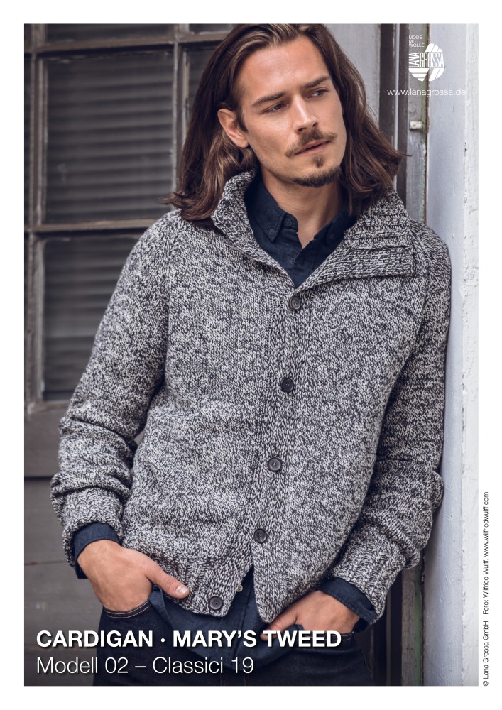 Cardigan Mary's Tweed