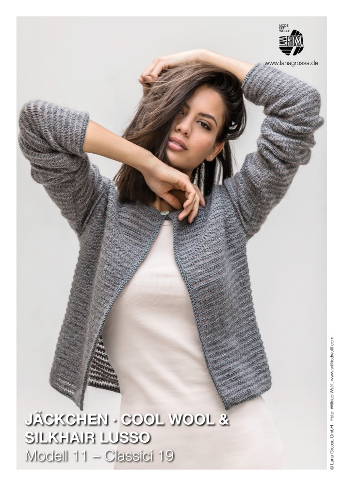 Jäckchen Cool Wool & Silkhair Lusso