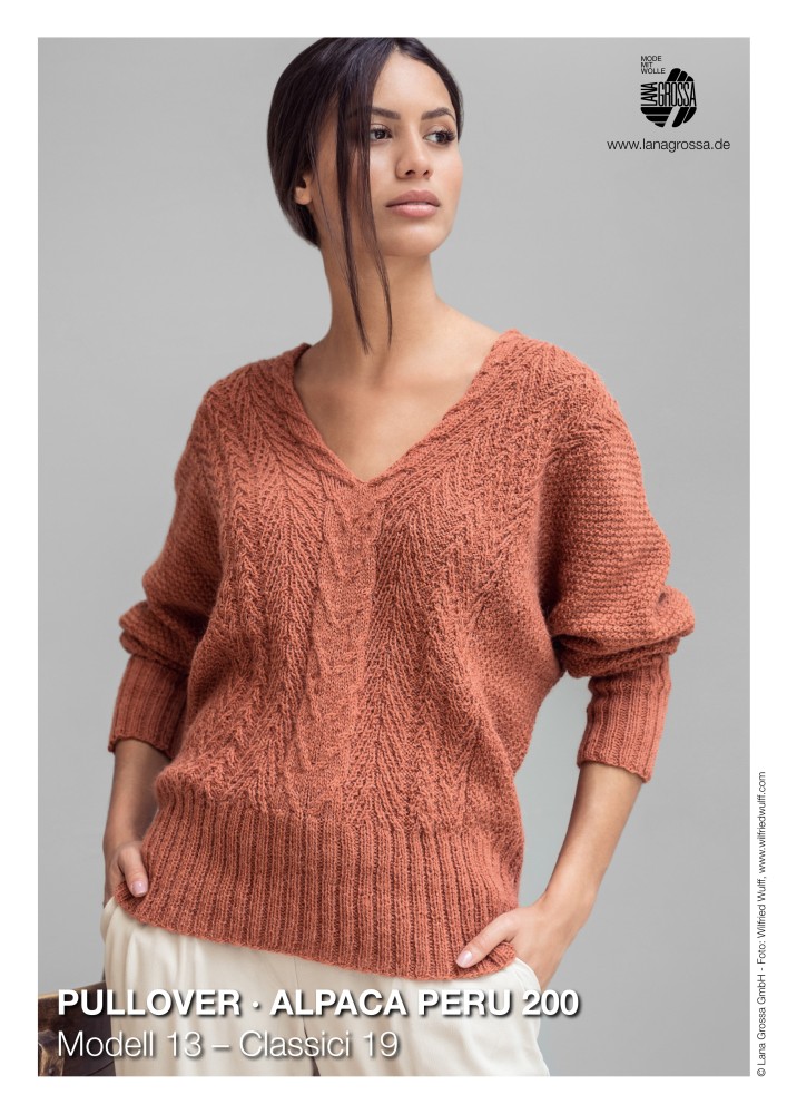 Pullover Alpaca Peru 200 - Modell 13 Classici 19