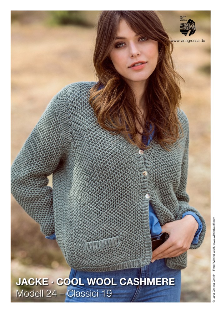 Jacke Cool Wool Cashmere Classici 19 Modell 24