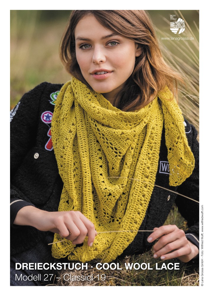 Dreieckstuch Cool Wool Lace