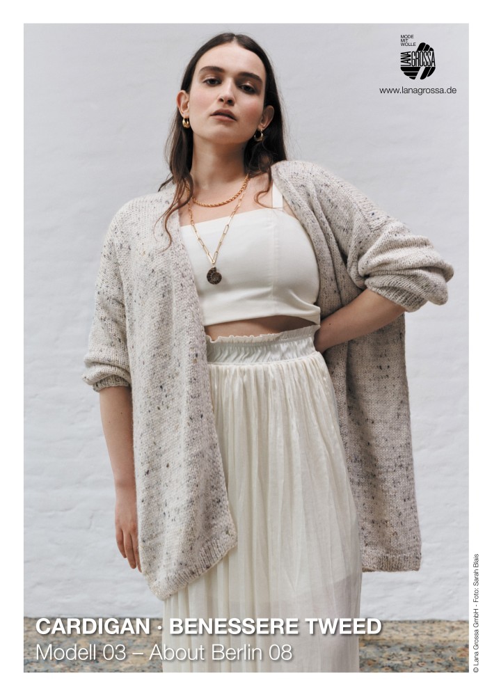 Cardigan Benessere Tweed