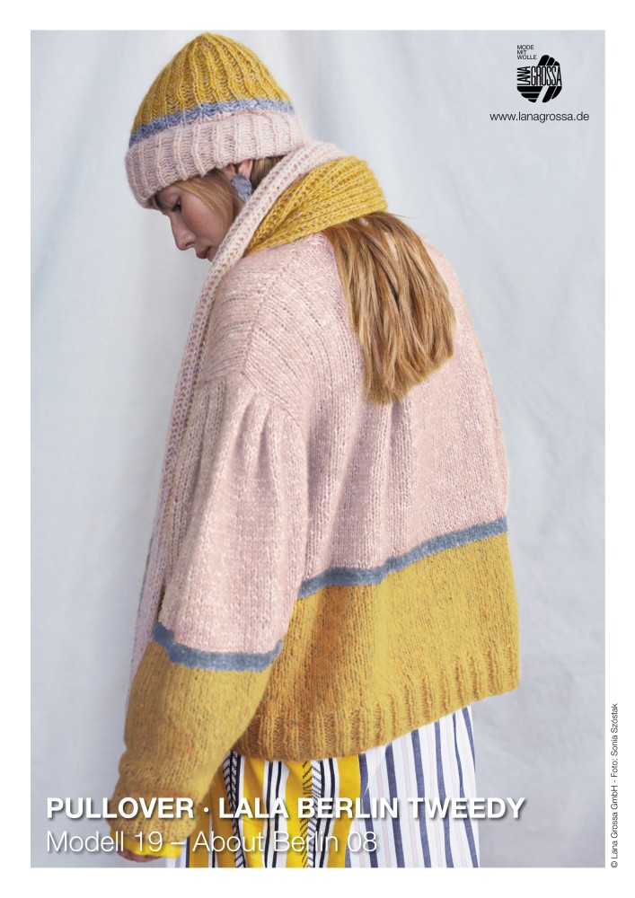 Pullover Lala Berlin Tweedy Modell 19 – About Berlin 08
