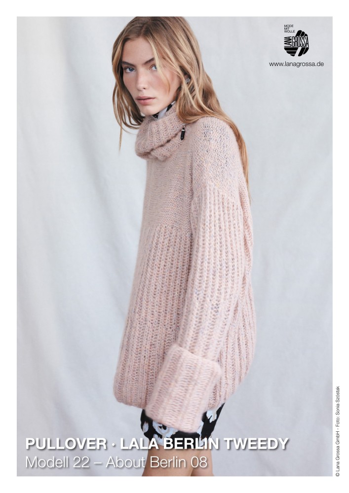 Pullover Lala Berlin Tweedy Modell 22 – About Berlin 08