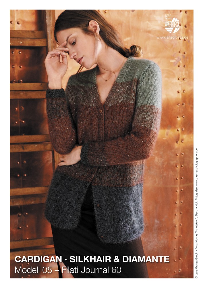 Cardigan Silkhair & Diamante