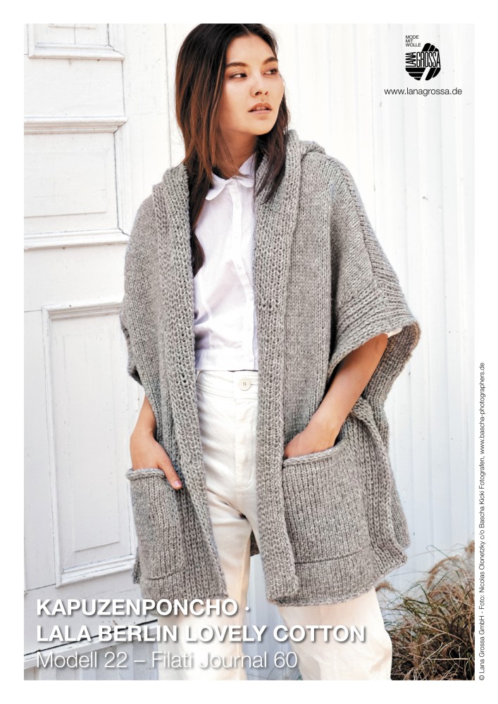 KapuzensPoncho Lala Berlin Lovely Cotton