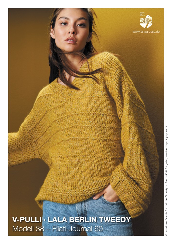 V-Pulli Lala Berlin Tweedy