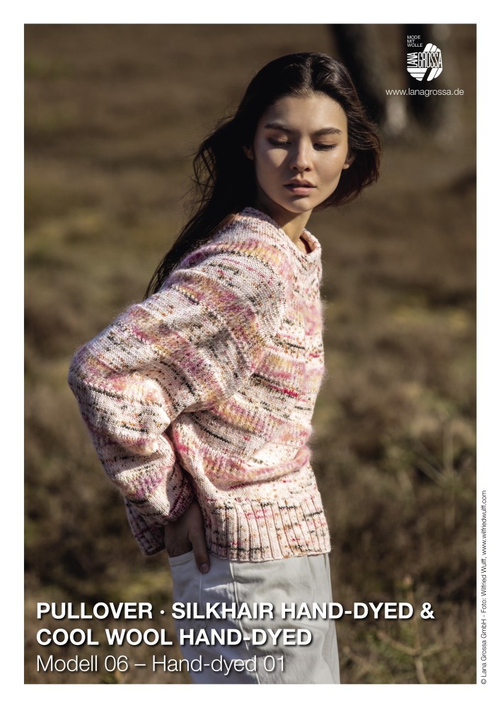 Pullover Modell 06 – Hand-dyed 01