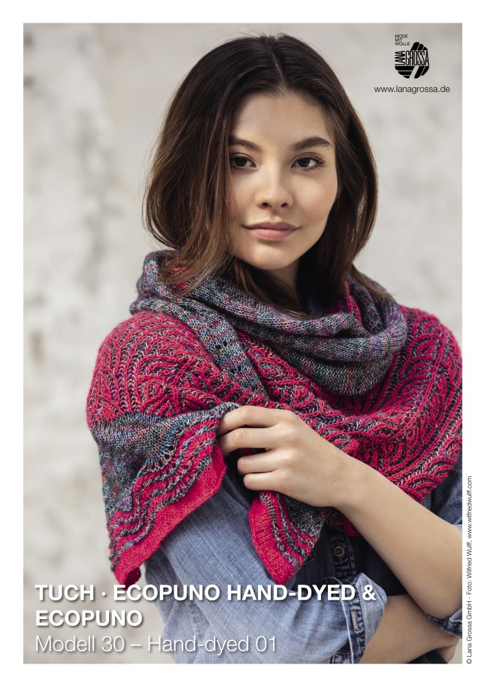 Tuch Modell 30 – Hand-dyed 01