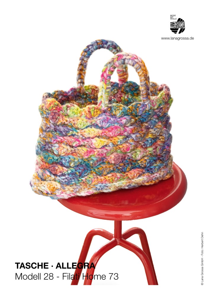 Tasche Allegra im Muschelmuster