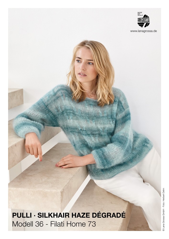 Pullover SilkHair Haze Dégradé Modell 36