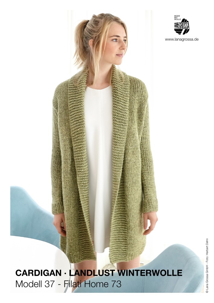 Cardigan Landlust Winterwolle