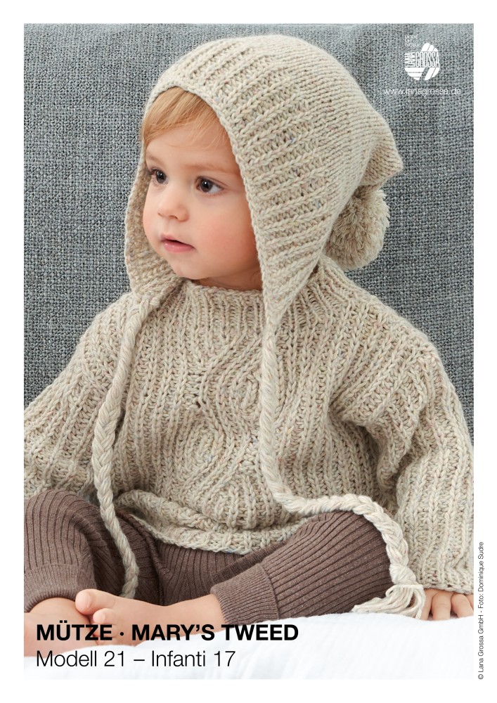 Mütze Mary's Tweed