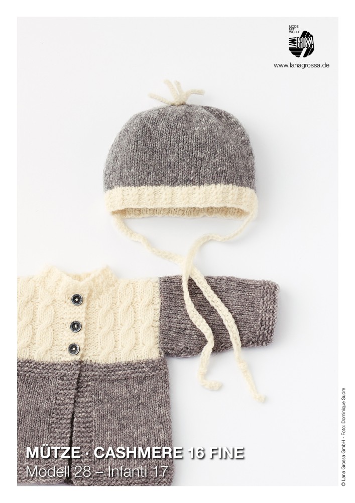 Mütze Cashmere 16 Fine Modell 28 – Infanti 17