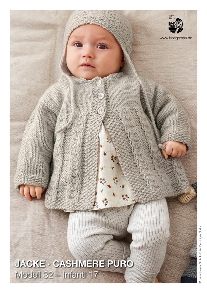Jacke Cashmere Puro Modell 32 – Infanti 17