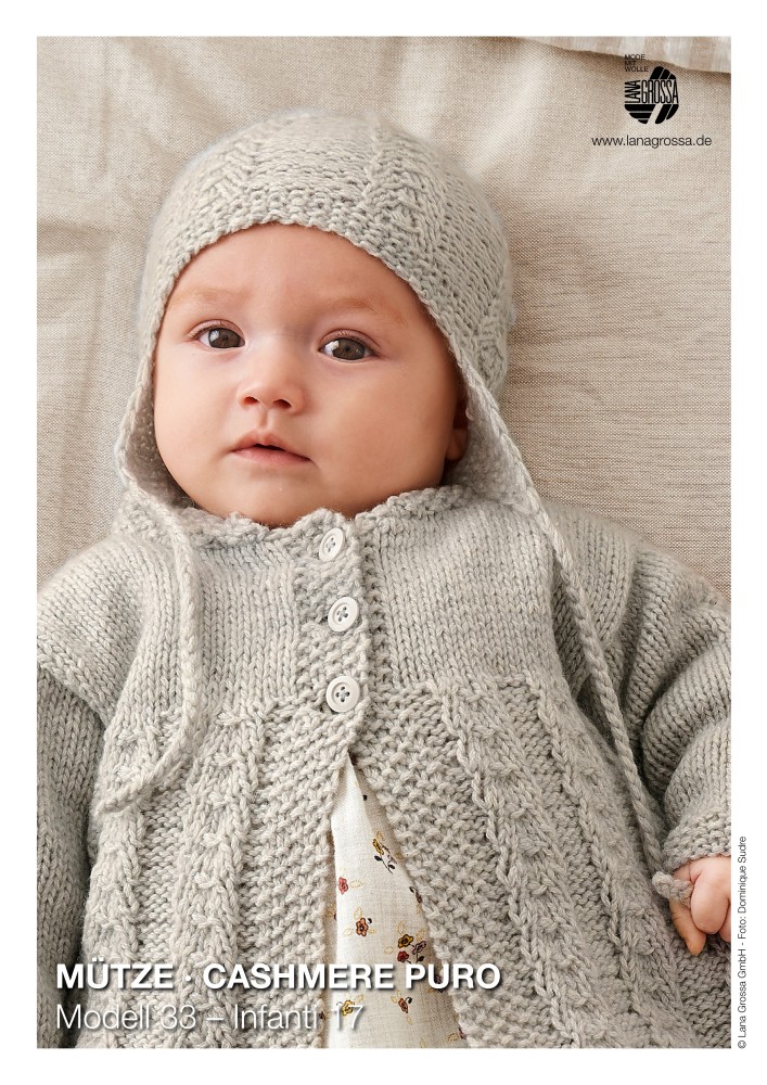Mütze Cashmere Puro Modell 33 – Infanti 17