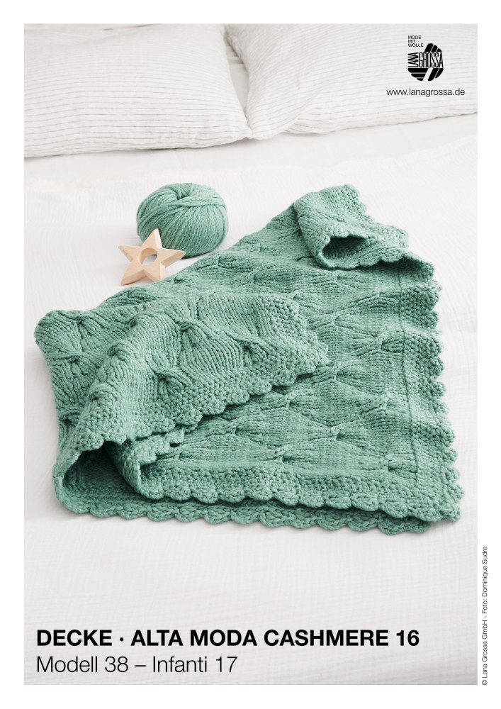Decke Infanti 17 aus Alta Moda Cashmere 16