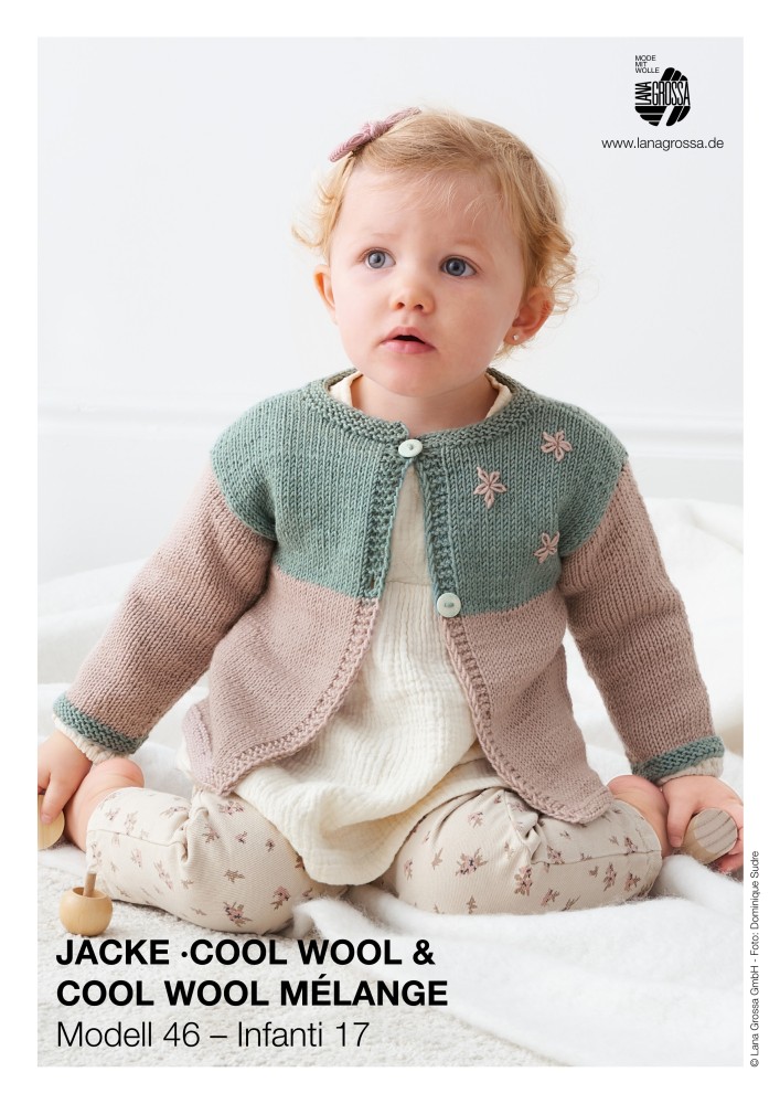 Jacke Modell 46 – Infanti 17 aus Cool Wool & Cool Wool Mélange