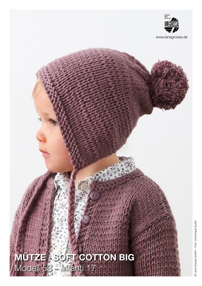 Mütze Soft Cotton Big Modell 53 – Infanti 17