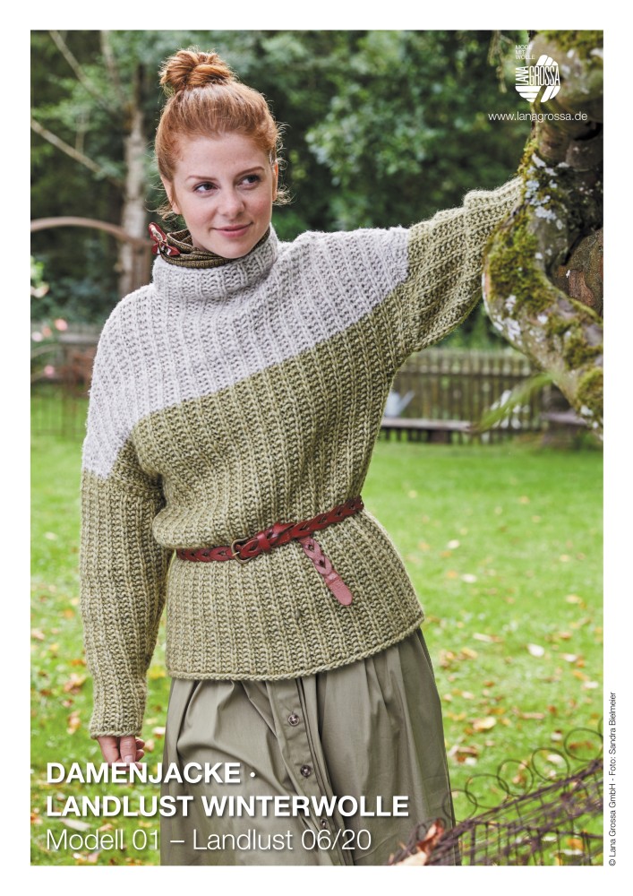 Damenjacke Landlust Winterwolle