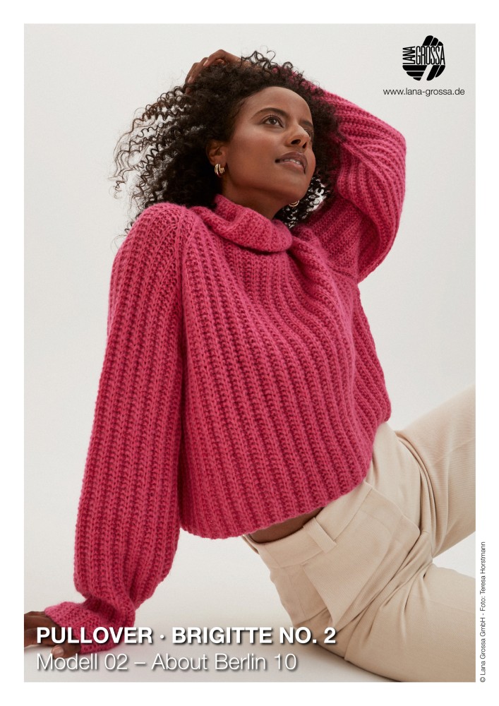 Pullover Modell About Berlin 10 im falschen Patentmuster
