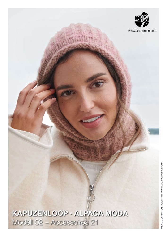 Kapuzenloop Alpaca Moda