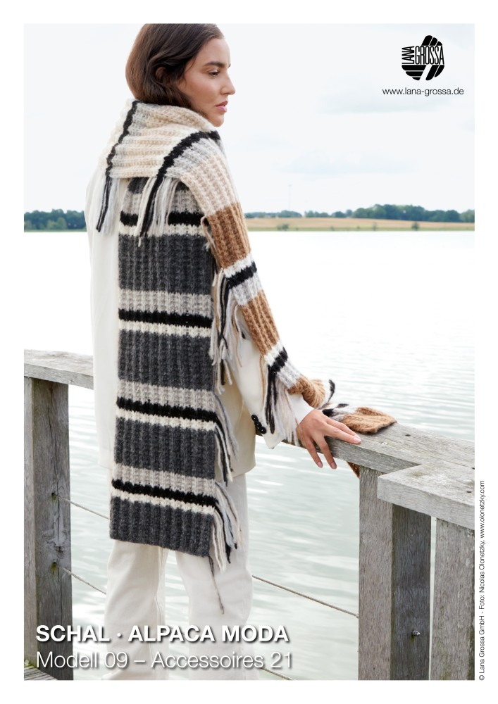 Schal Alpaca Moda