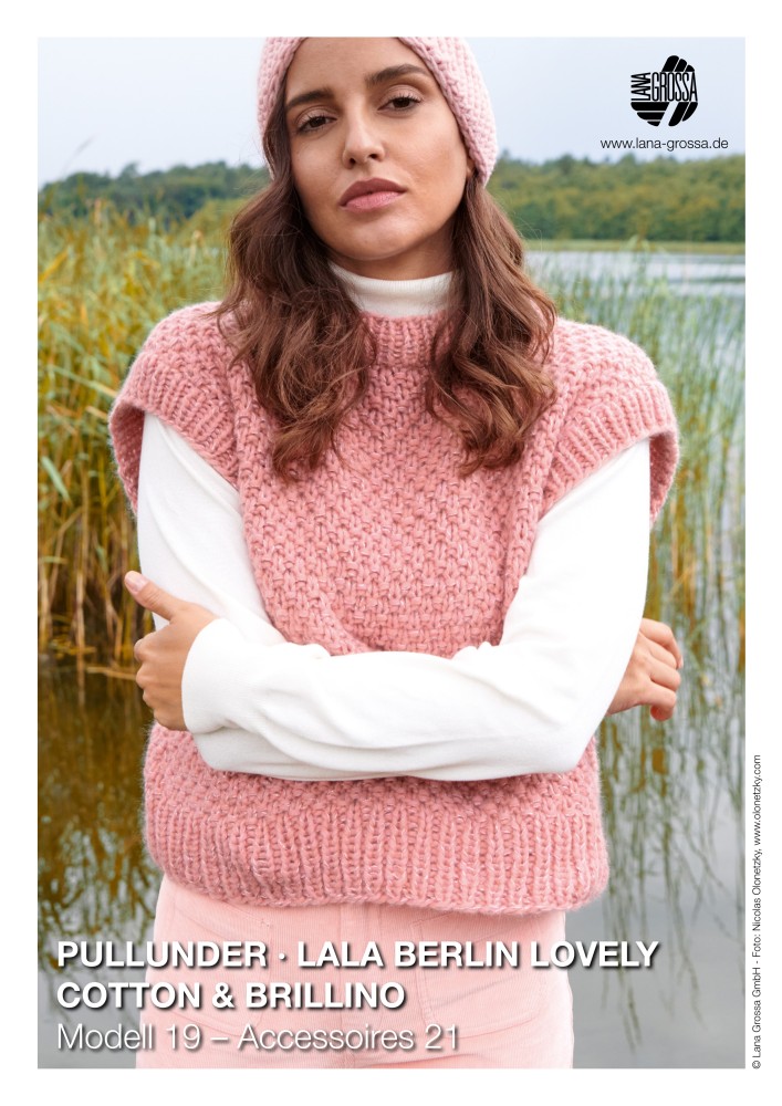 Pullunder Lala Berlin Lovely Cotton & Brillino