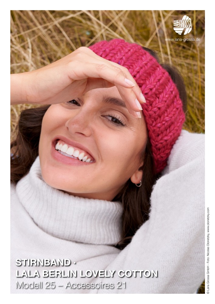Stirnband Lala Berlin Lovely Cotton