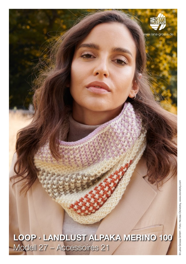 Loop Landlust Alpaka Merino 100