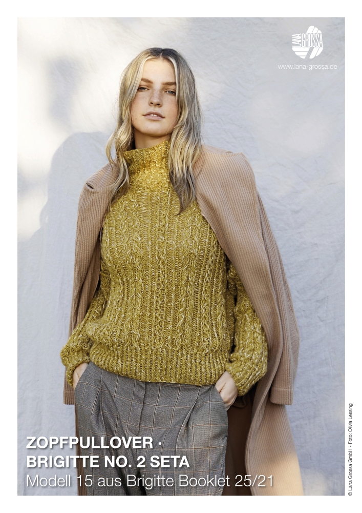 Zopfpullover BRIGITTE NO. 2 SETA Modell 15