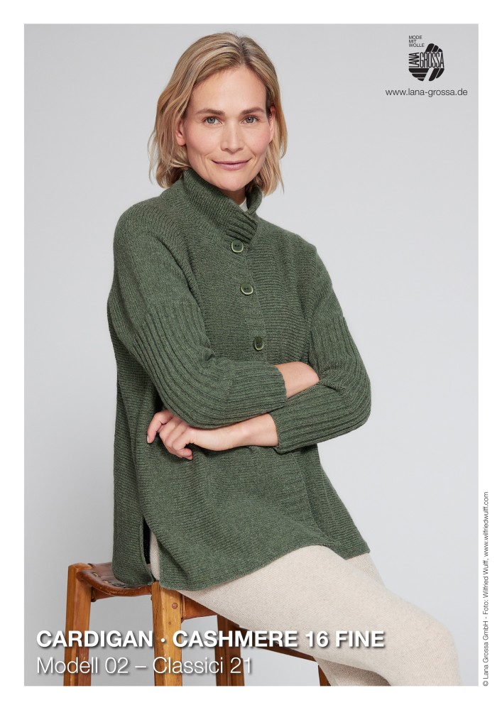 Cardigan aus Cashmere 16 Fine