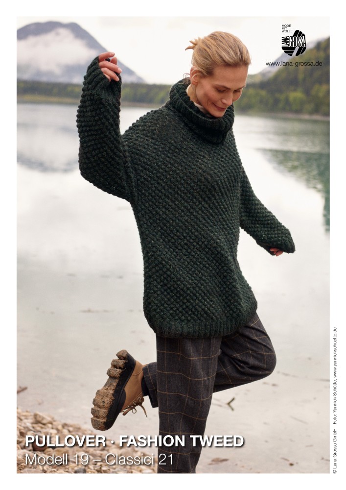 Pullover Fashion Tweed Modell 19