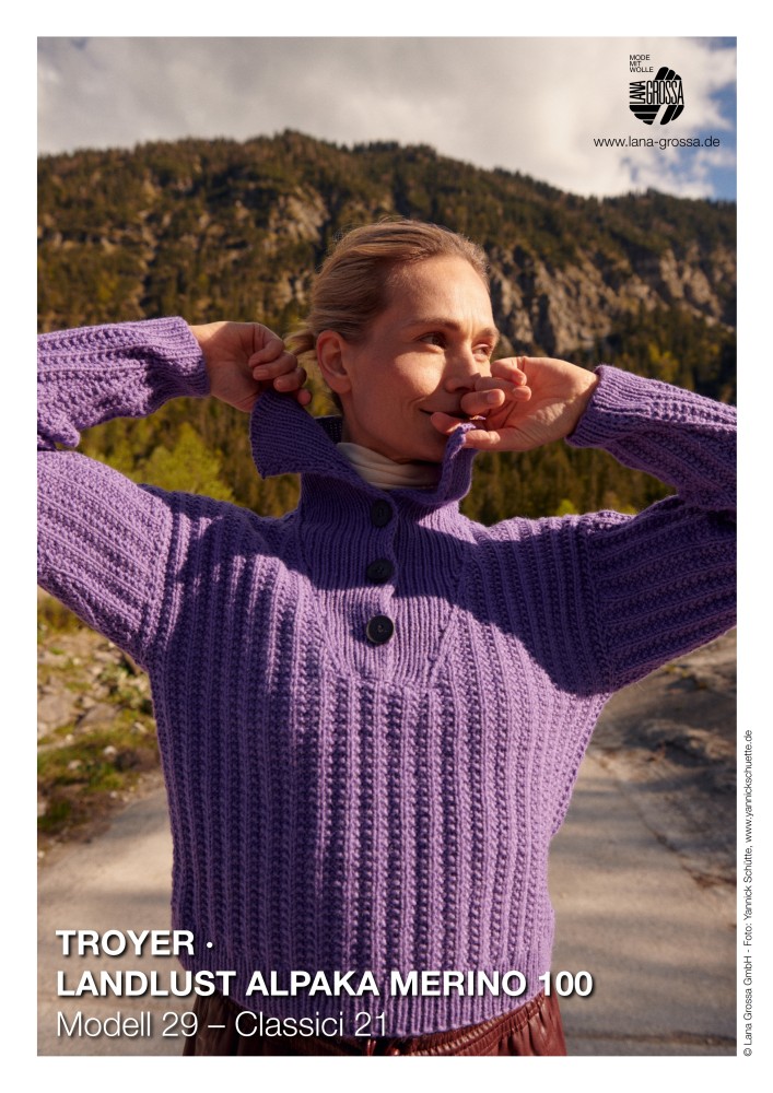 Troyer in Landlust Alpaka Merino 100
