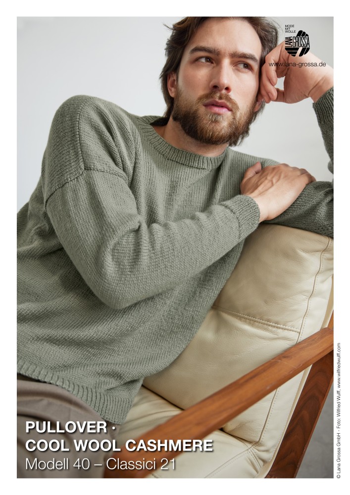 Pullover Cool Wool Cashmere Modell 40