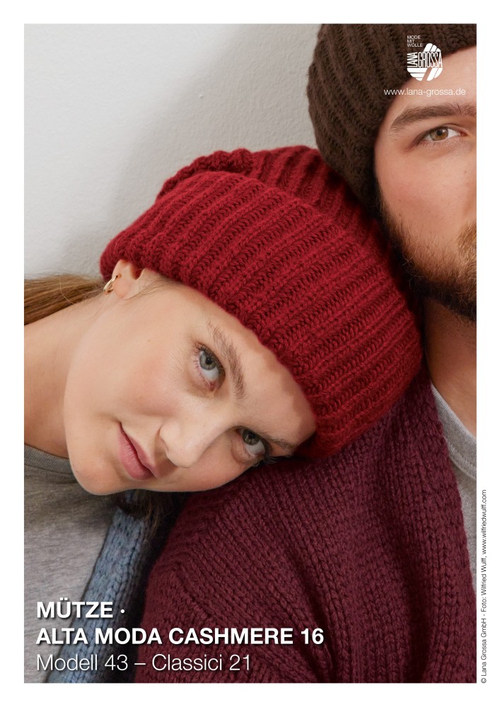 Mütze Alta Moda Cashmere 16 Modell 43 – Classici 21