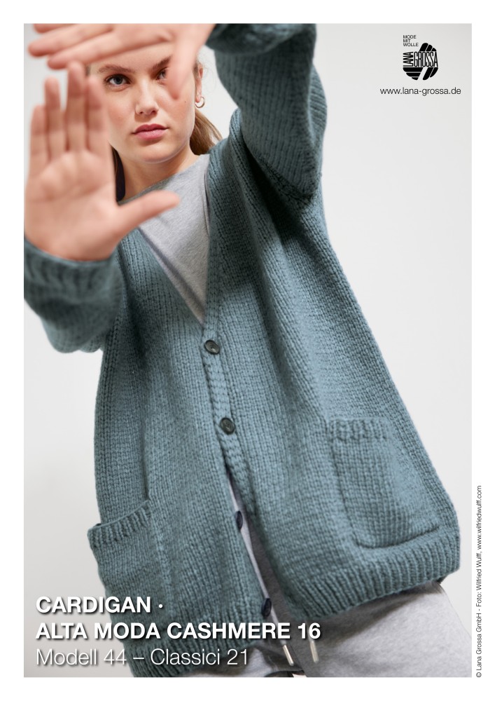 Cardigan aus Alta Moda Cashmere 16
