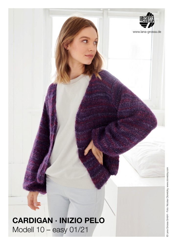Cardigan Inizio Pelo