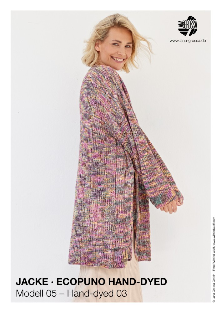Jacke Ecopuno Hand-dyed Modell 05