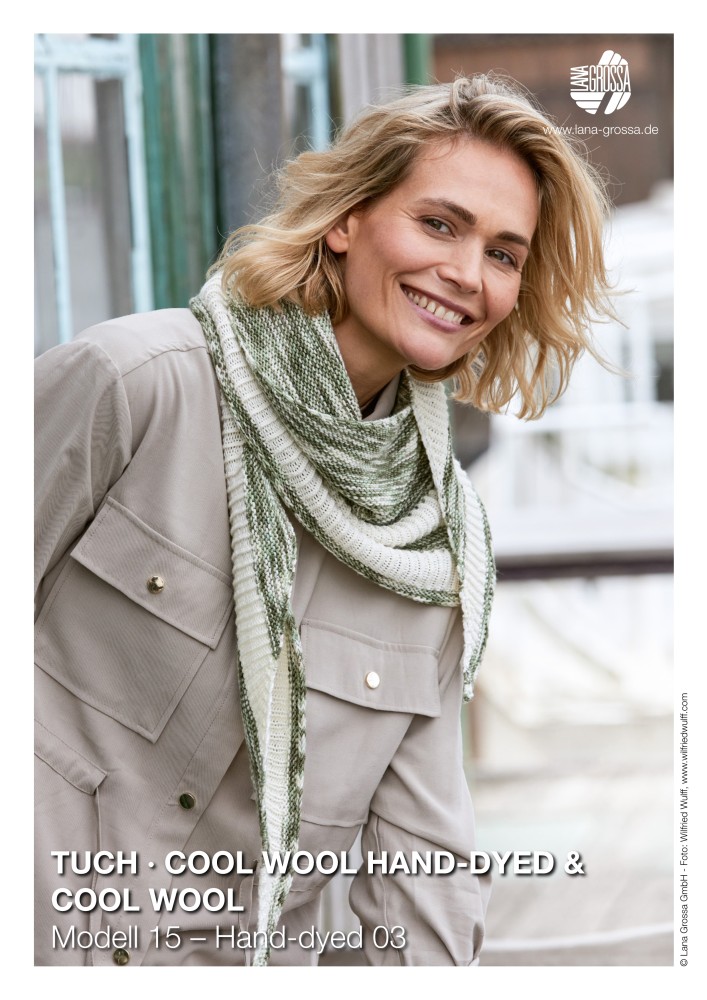 Tuch Modell 15 – Hand-dyed 03