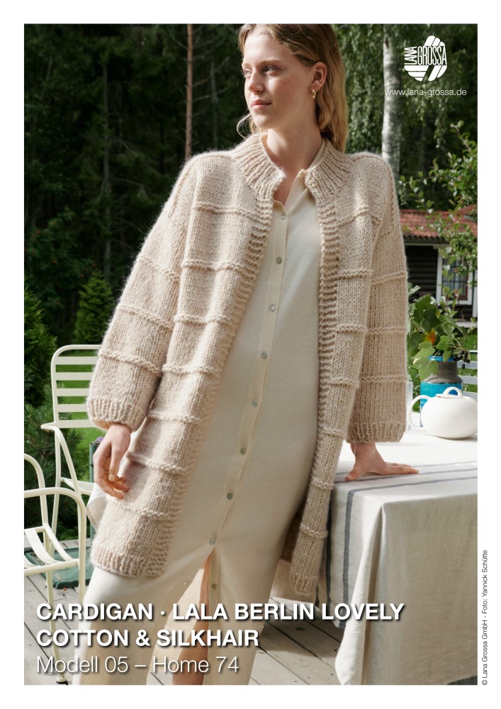 Cardigan Lala Berlin Lovely Cotton & Silkhair