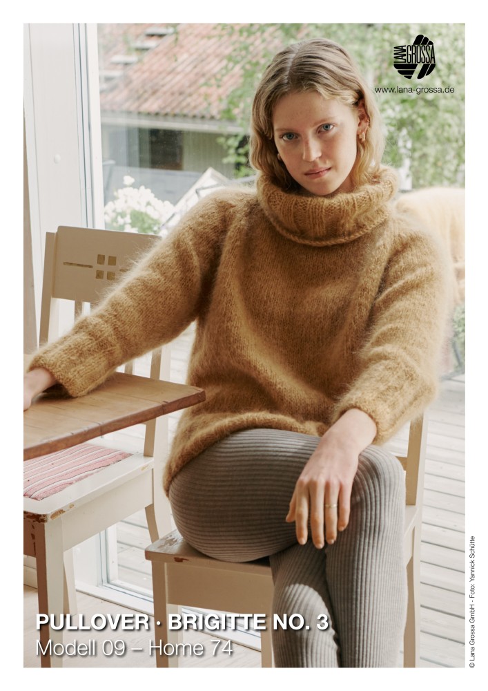 Pullover Brigitte No. 3 Modell 09 – Home 74