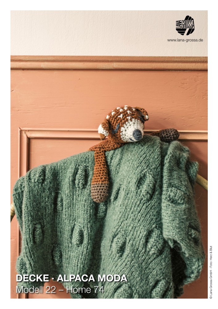 Decke Alpaca Moda Modell 22