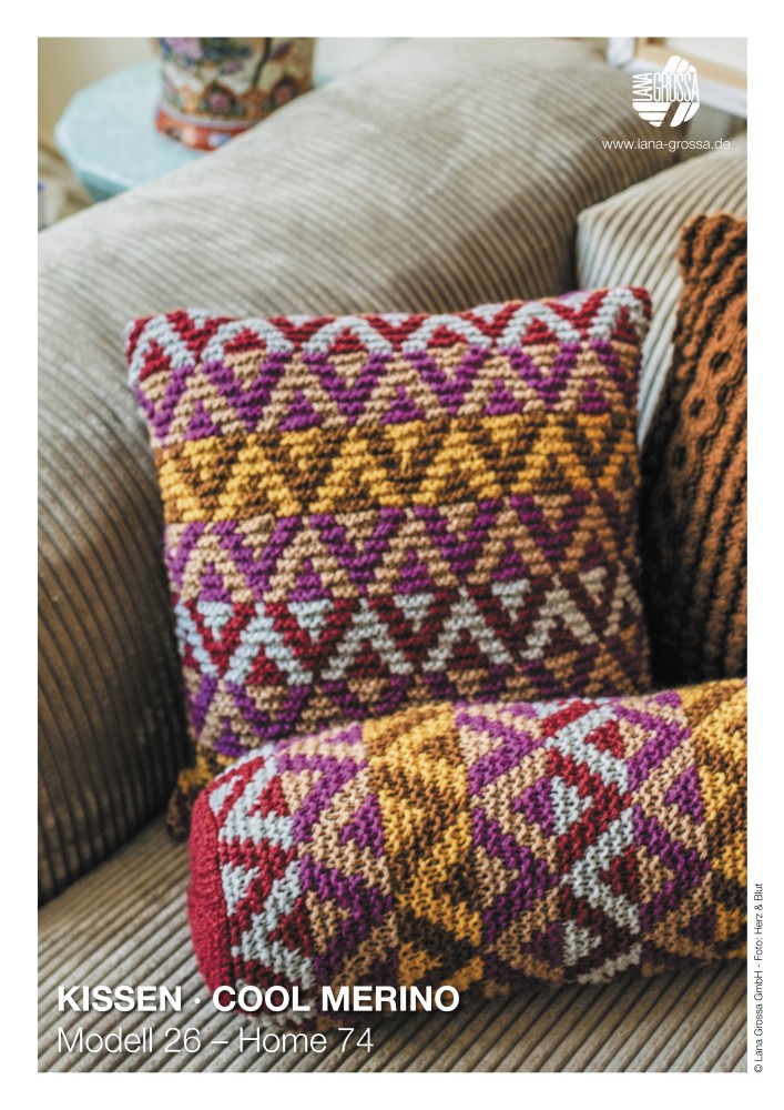 Kissen Cool Merino Modell 26 – Home 74