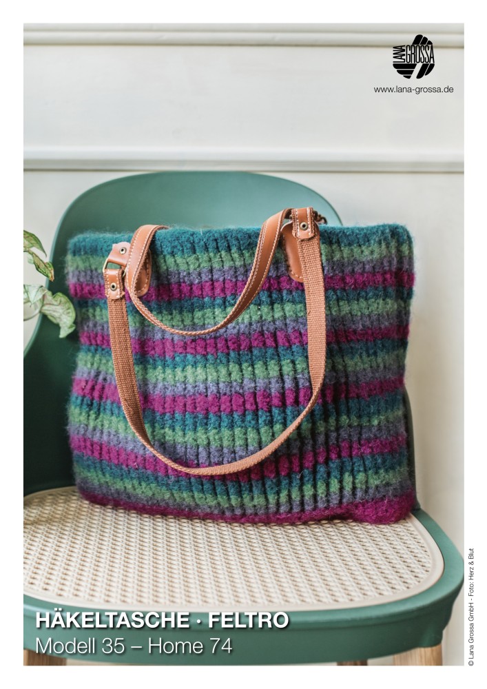 Häkeltasche Feltro Modell 35 – Home 74