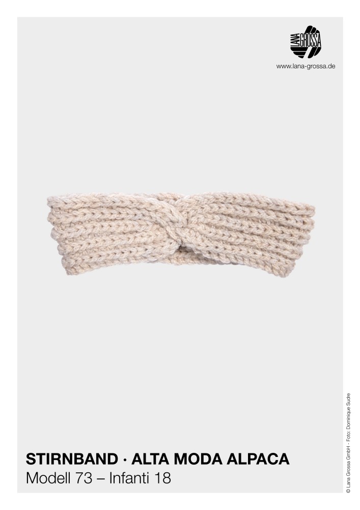 Stirnband Alta Moda Alpaca