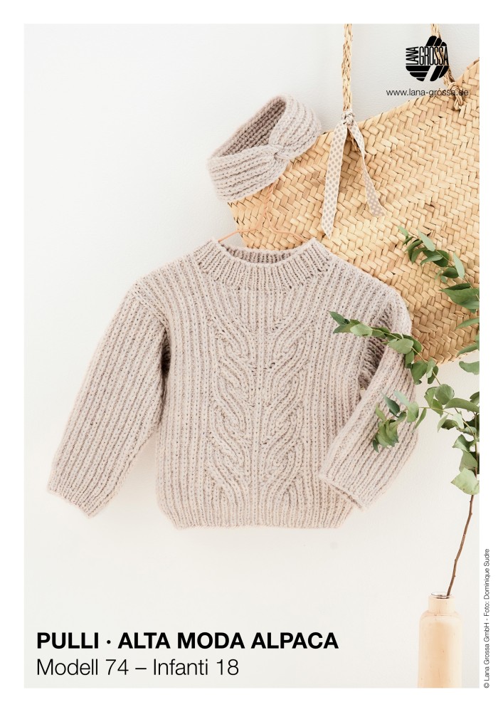 Pulli Alta Moda Alpaca Modell 74 – Infanti 18