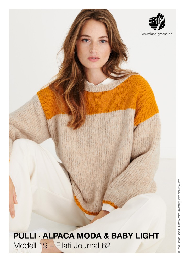 Pullover Alpaca Moda & Baby Light