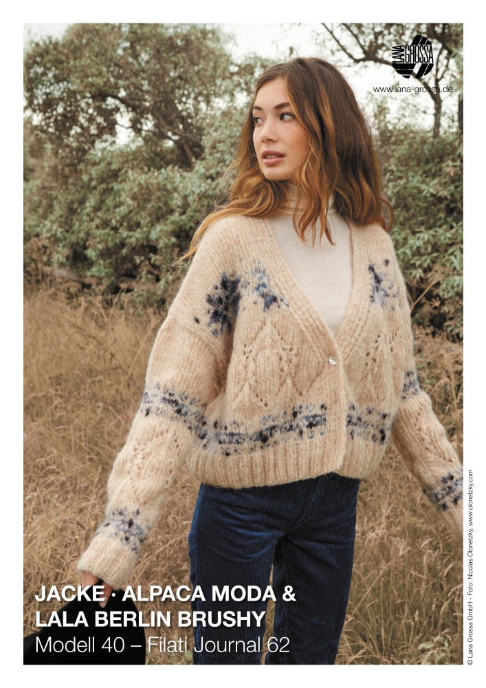 Jacke Alpaca Moda & Lala Berlin Brushy